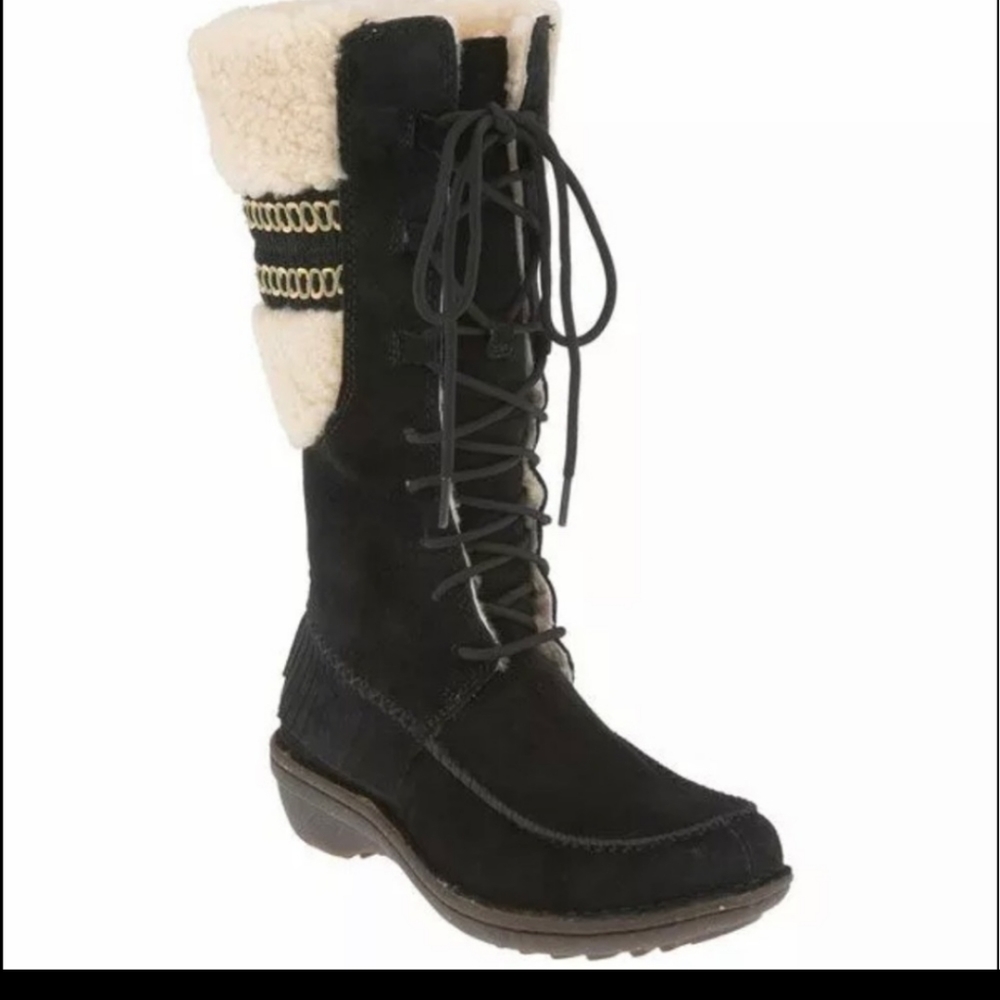 UGG shoreline winter boots sz 8 - Picture 2 of 14